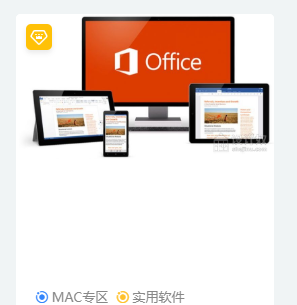 家人们，谁有破解的mac版的office软件?