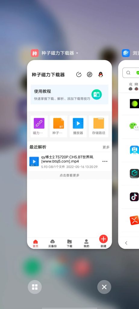 种子磁力下载器 v1.0.9 解锁版 (磁力资源下载与播放器)