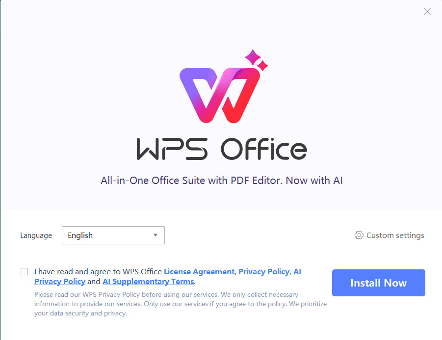 WPS PC国际版 (无广告,官方原版)