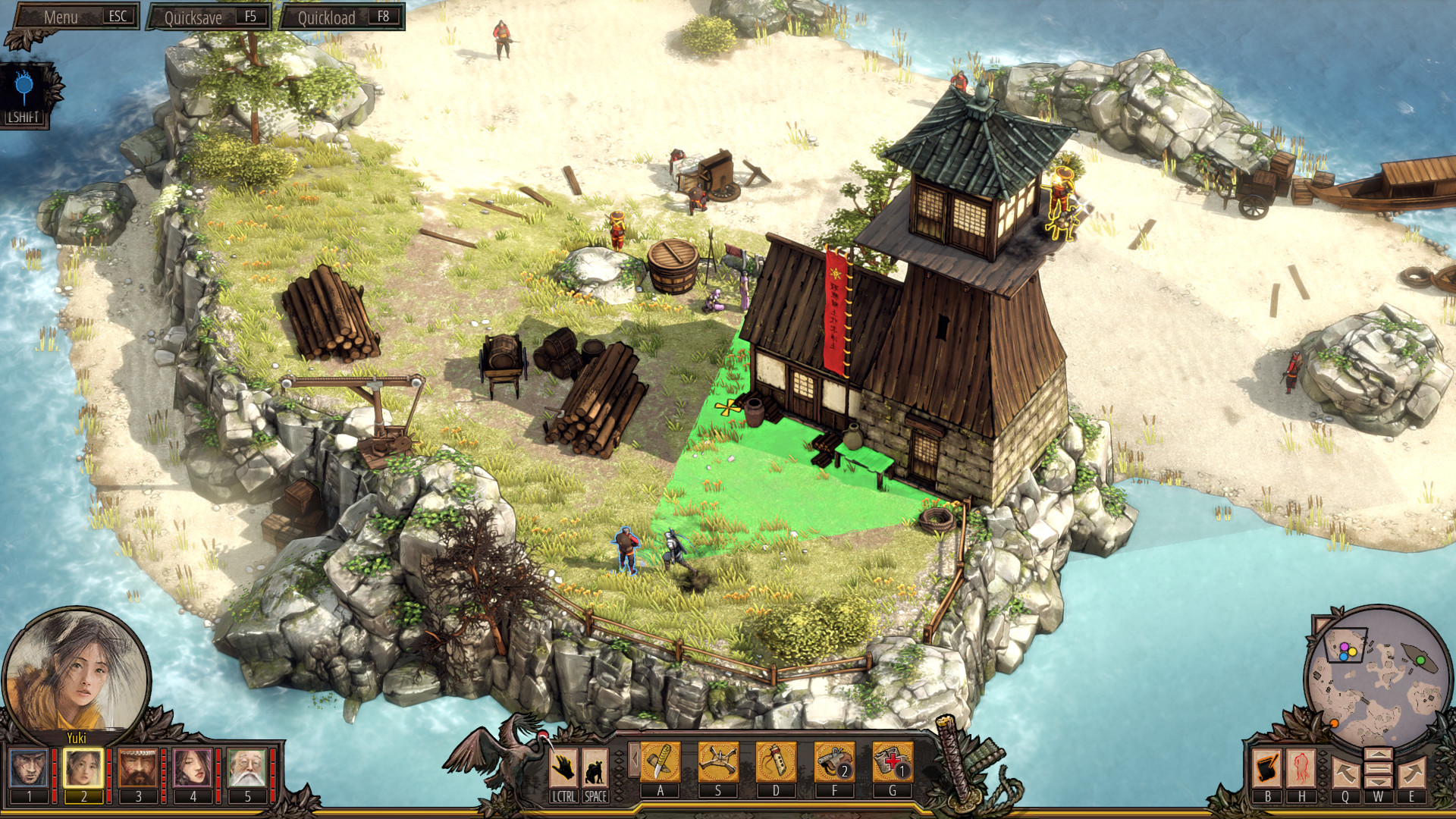 Shadow Tactics: 爱子的抉择 Aiko's Choice