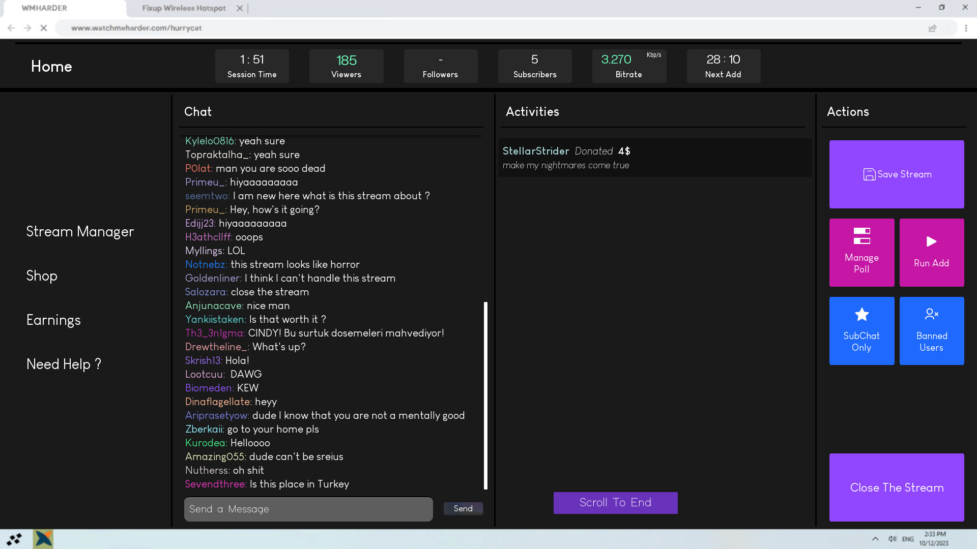 疯人院疯狂/Madhouse Madness: Streamer's Fate