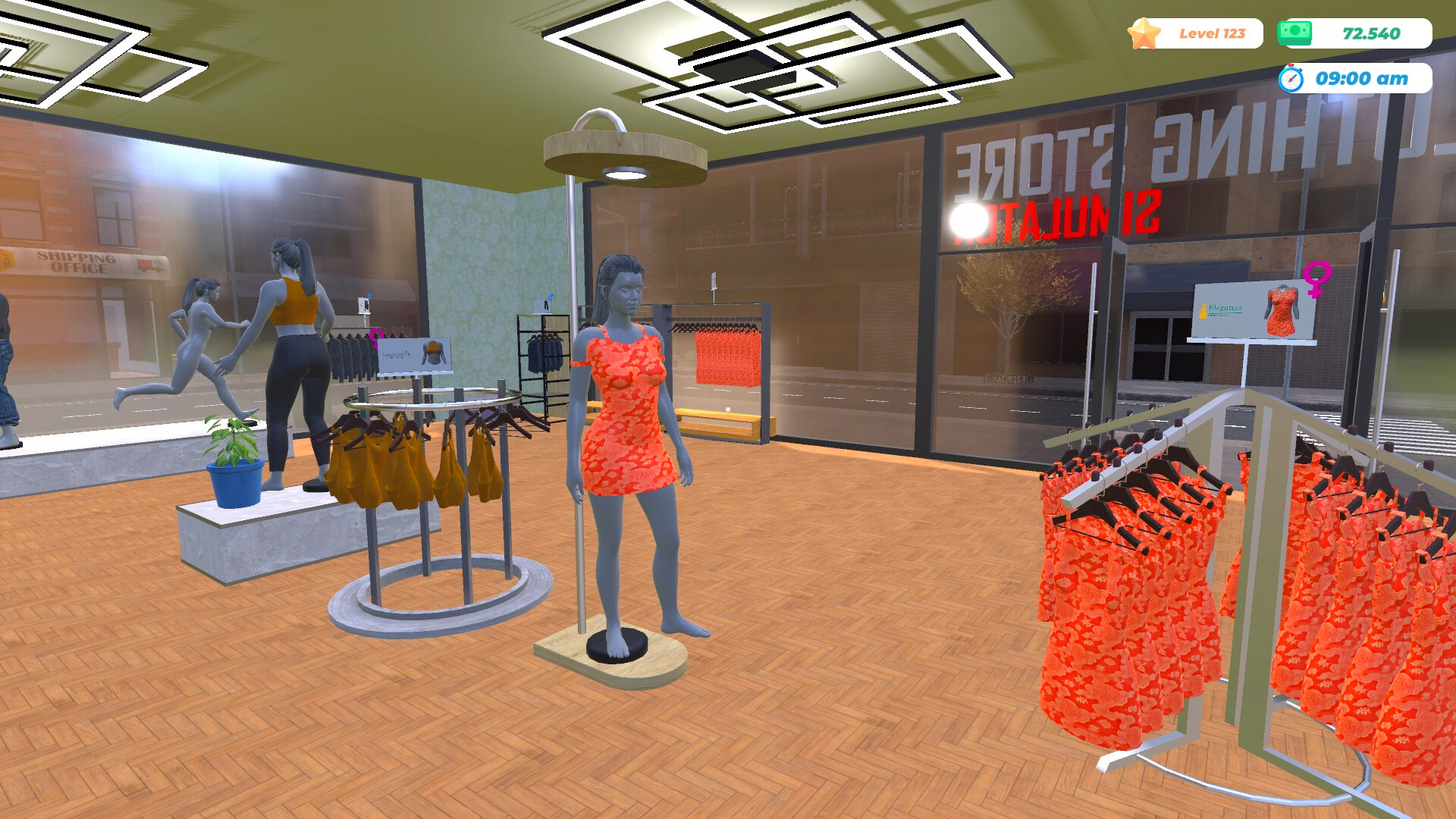服饰店模拟/Clothing Store Simulator