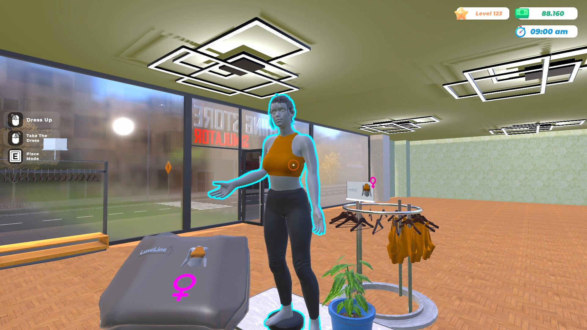 服饰店模拟/Clothing Store Simulator