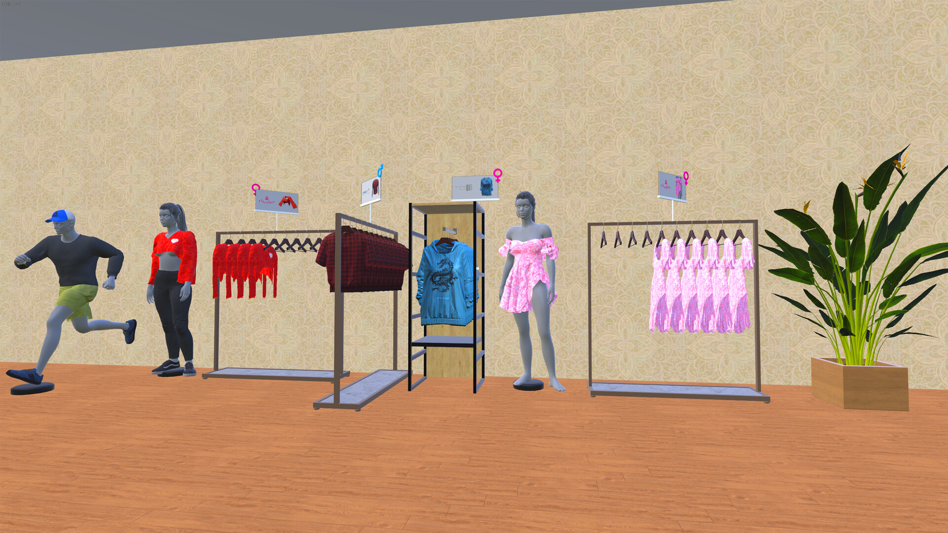 服饰店模拟/Clothing Store Simulator