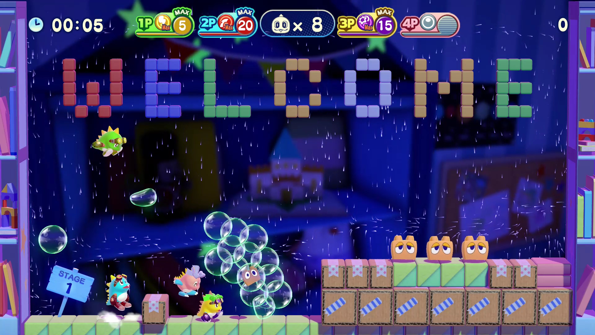 泡泡龙4伙伴 骷髅阿怪与工作坊/Bubble Bobble 4 Friends: The Baron's Workshop