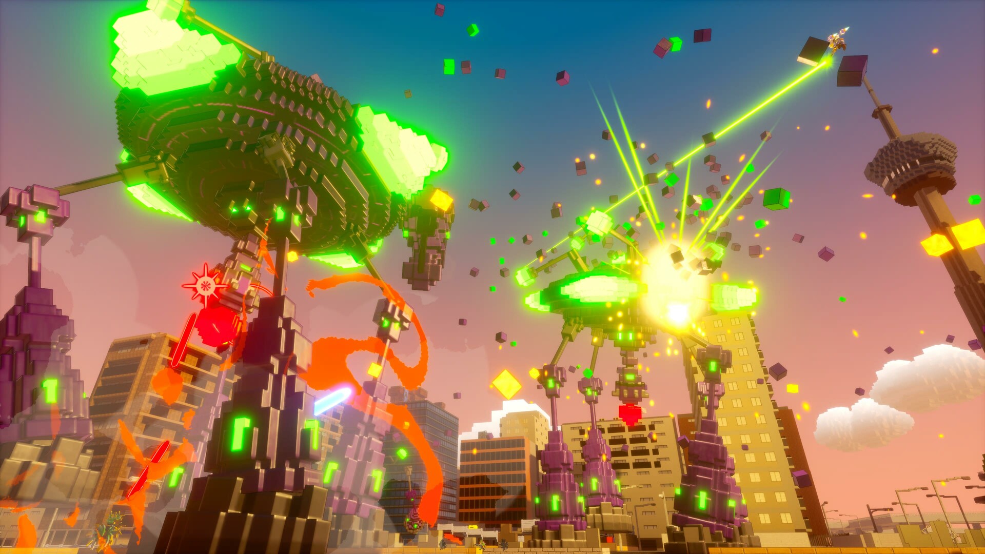 地球再次变四方？！ 数码方块地球防卫军2/Earth Defense Force World Brothers 2