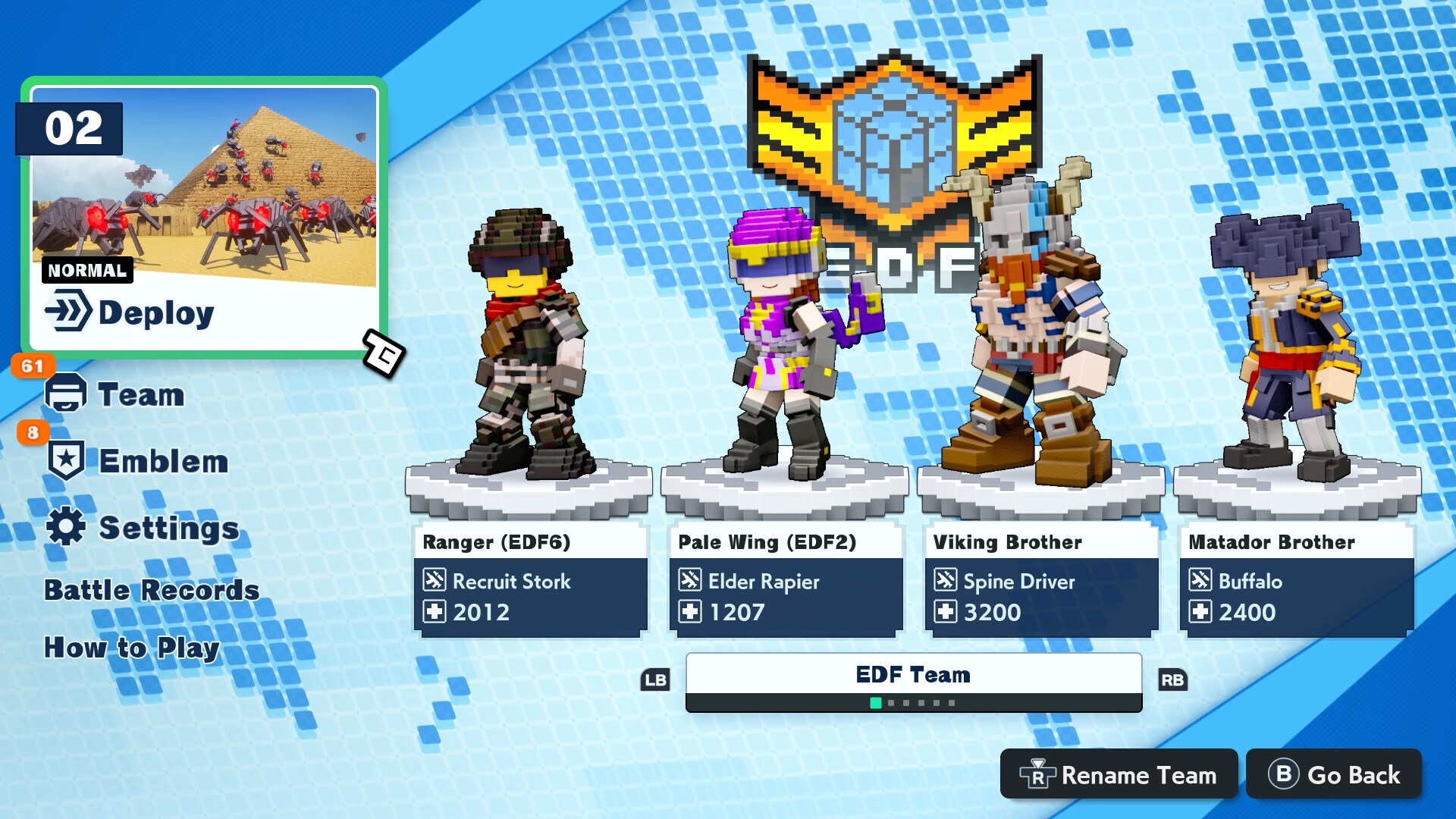 地球再次变四方？！ 数码方块地球防卫军2/Earth Defense Force World Brothers 2