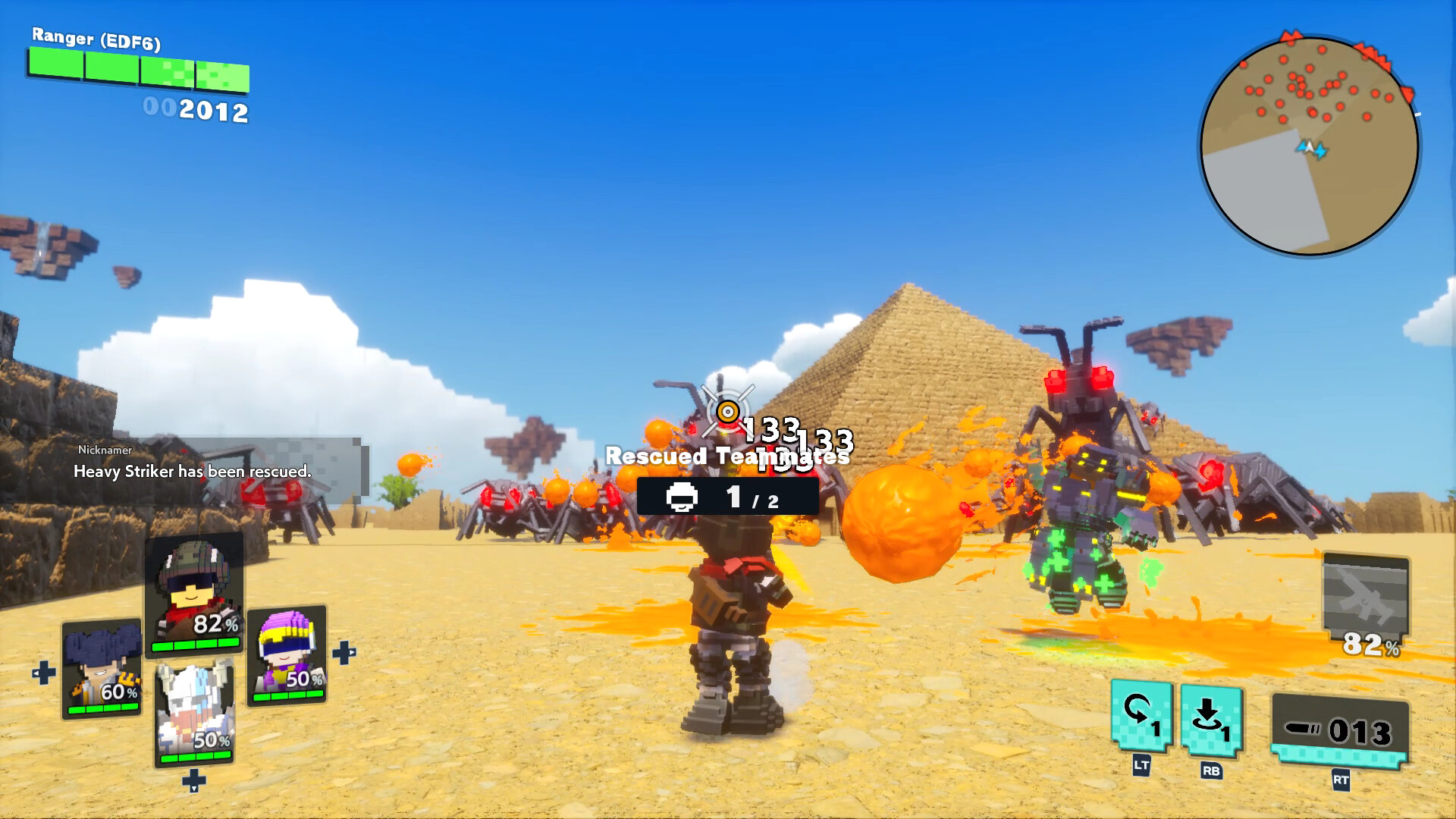 地球再次变四方？！ 数码方块地球防卫军2/Earth Defense Force World Brothers 2