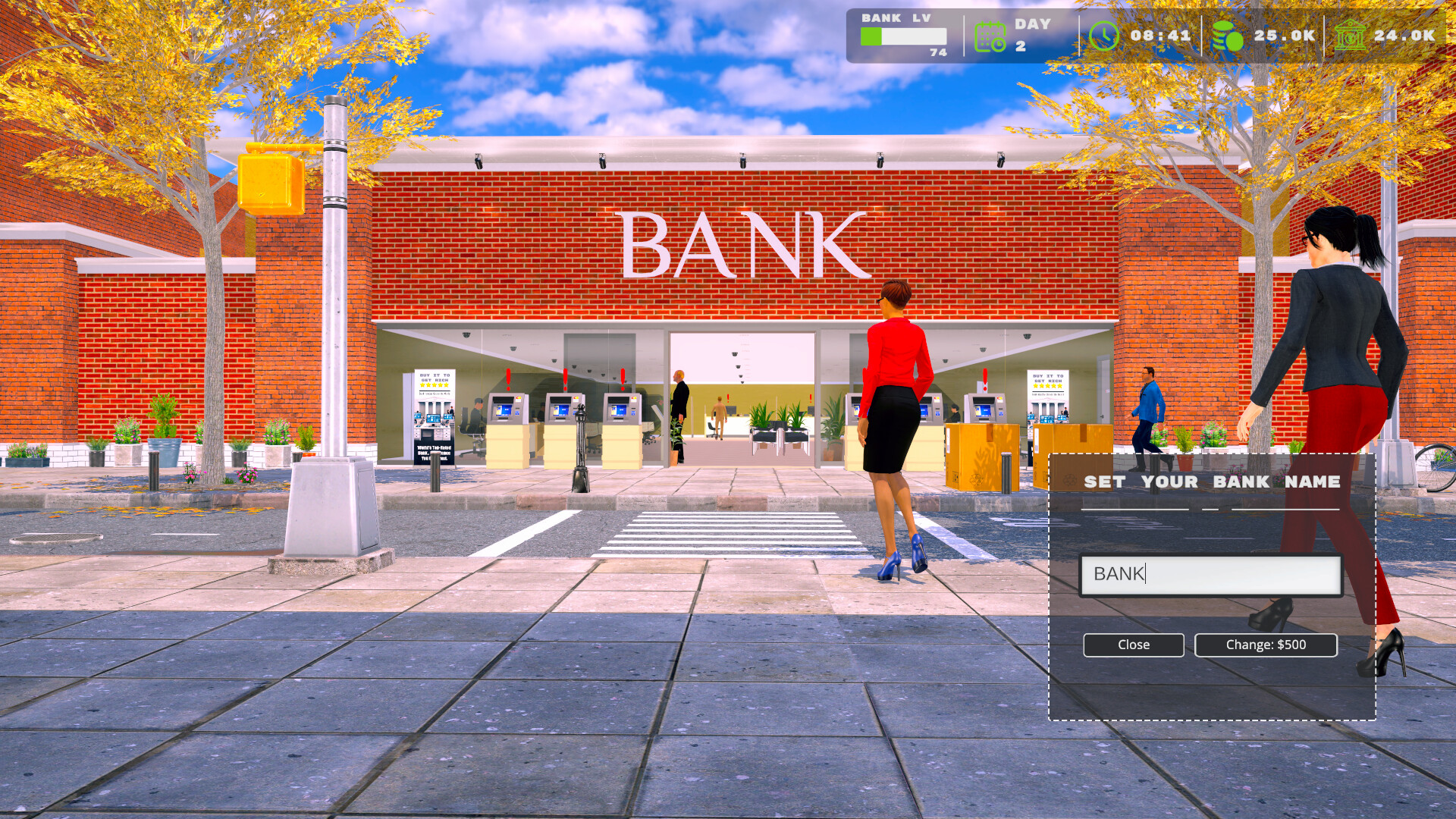 银行模拟器/Bank Simulator