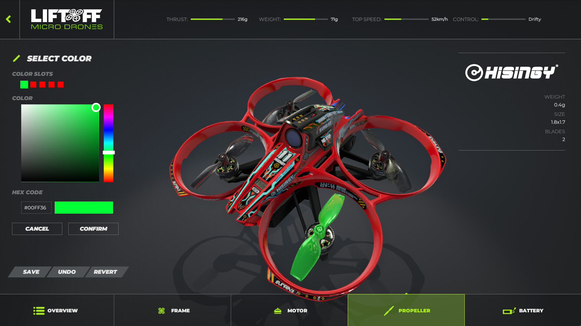 Liftoff Micro Drones